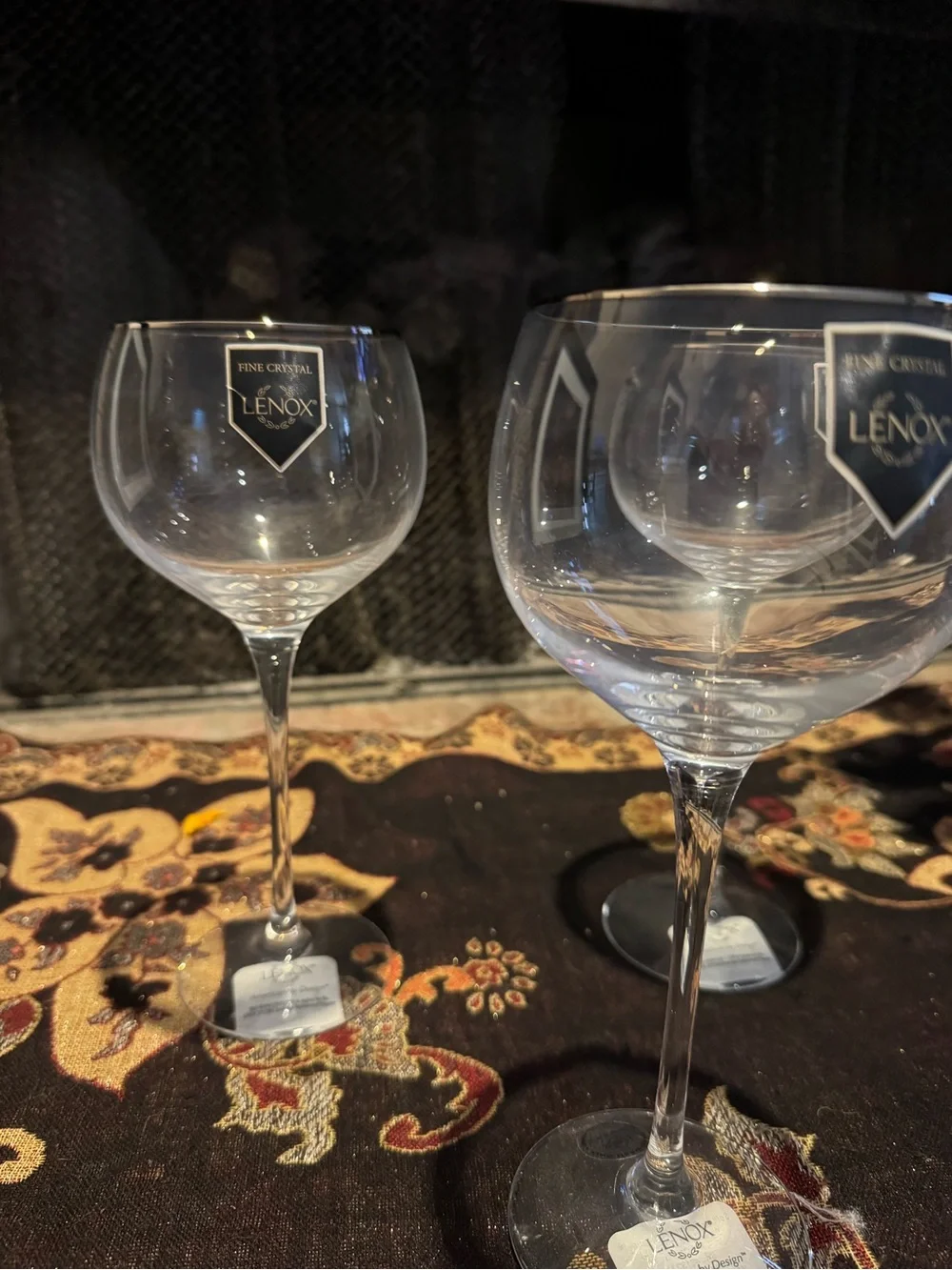 Lenox Clear Crystal Wine Glasses - Clear